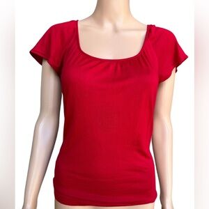 Ann Taylor Loft‎ Flutter Sleeve Top size Petite XSP